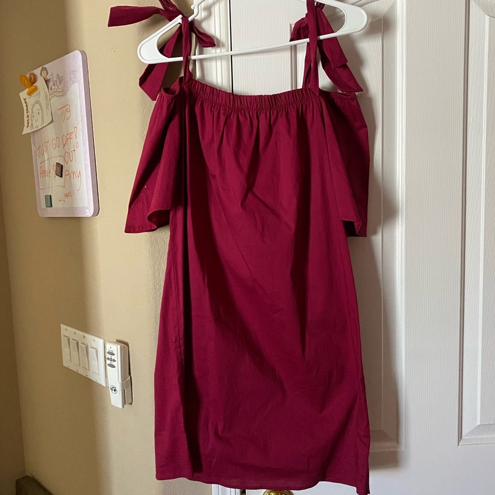 Charlotte Russe red casual dress